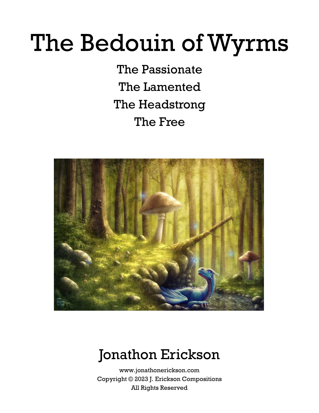 Jonathon Erickson-The Bedouin of Wyrms